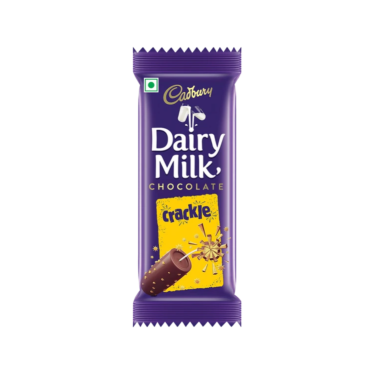 Cadbury Dairy Milk Crackle Milk Chocolate Bar