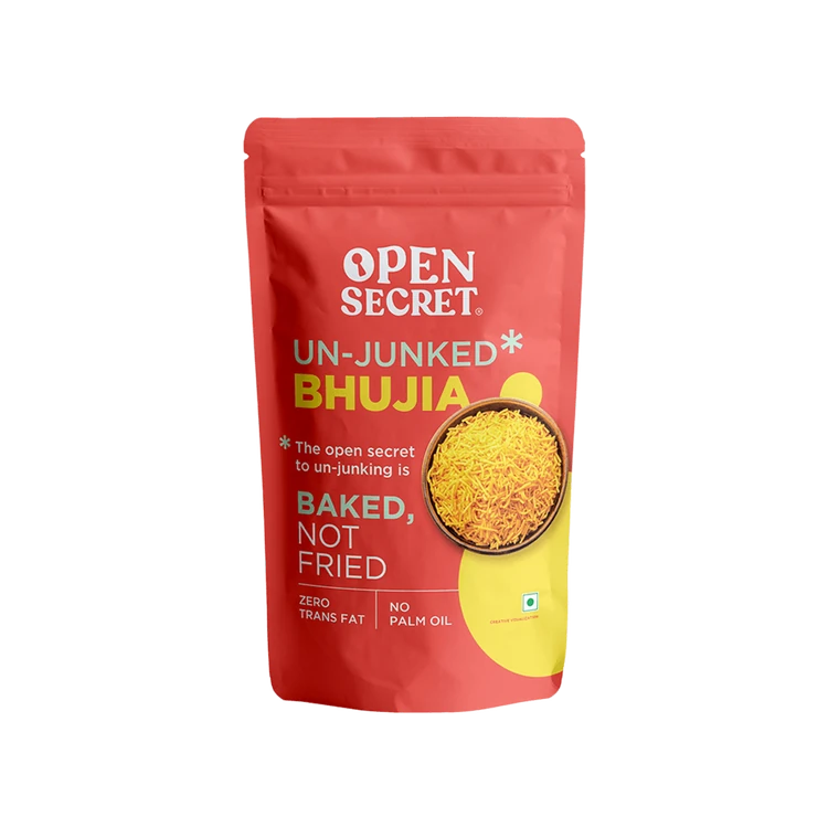 Open Secret Baked (Not Fried) Bhujia Namkeen - Healthy Snacks