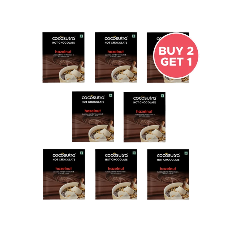 Cocosutra Hazelnut Hot Chocolate - Buy 2 Get 1 Free