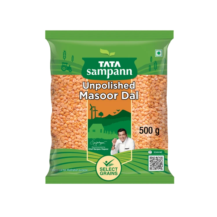Tata Sampann Unpolished Masoor Dal (Masoor Bele)