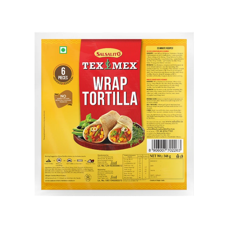 Salsalito Original Tortilla RTE Wrap