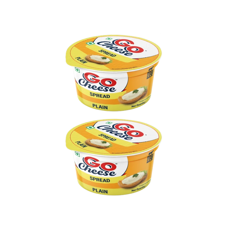 Go Plain Cheese Spread - Pack of 2