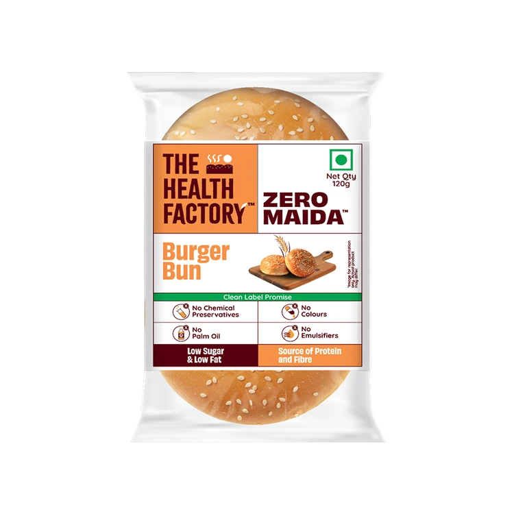 The Health Factory Zero Maida Burger Bun