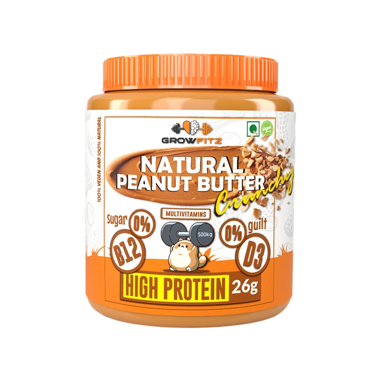Growfitz Crunchy Peanut Butter