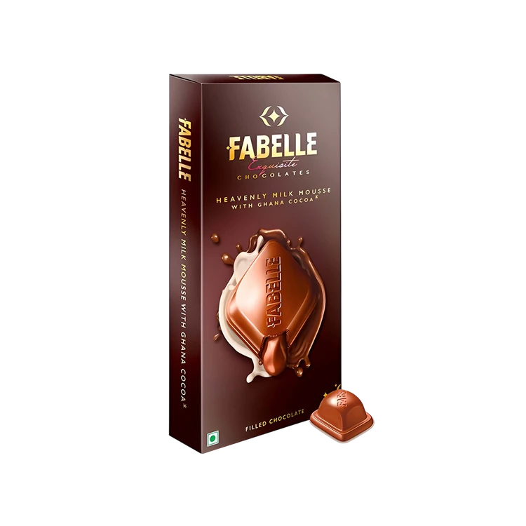 Fabelle Heavenly Milk Mousse Chocolate Bar