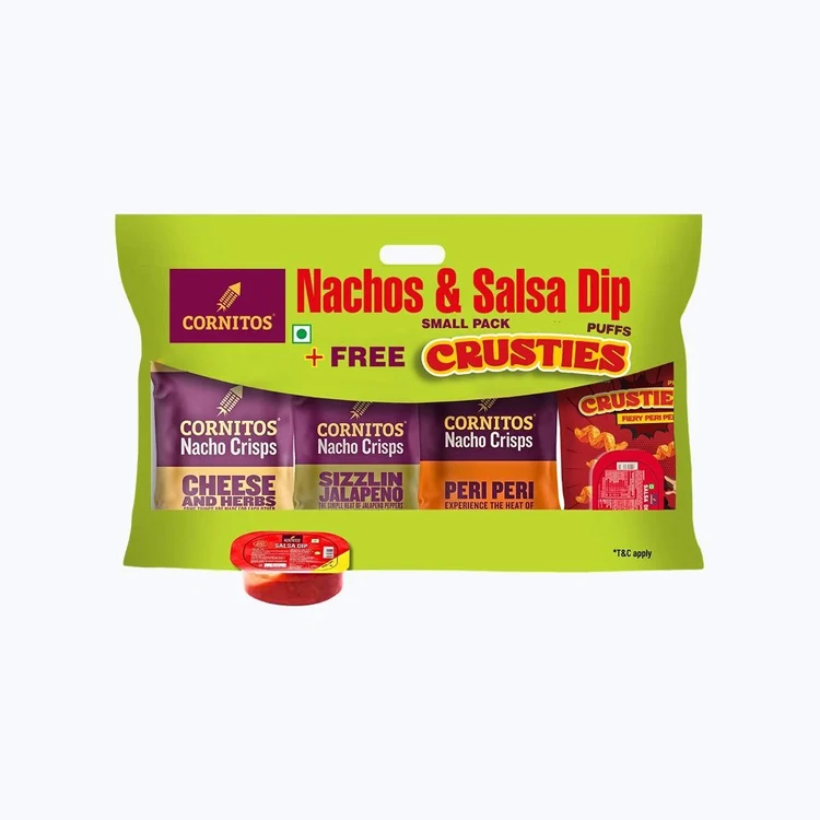 Cornitos Nachos Crisps & Dip Combo