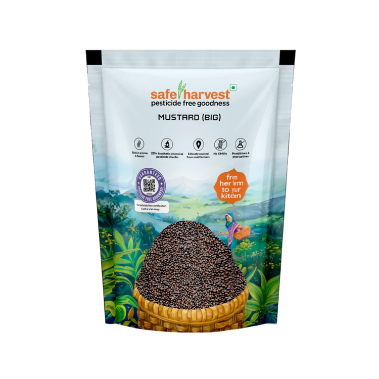 Safe Harvest Pesticide-Free Mustard Seeds