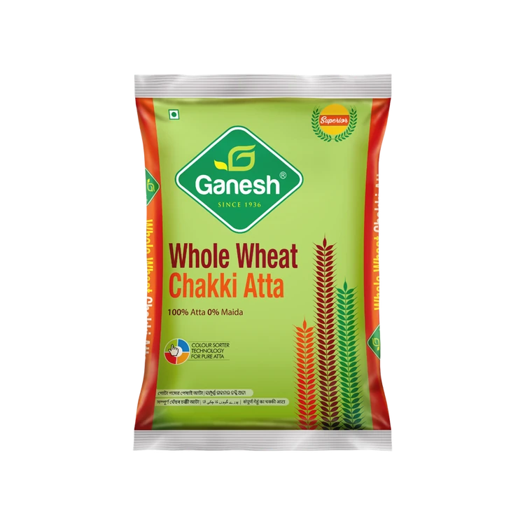 Ganesh Whole Wheat Chakki Atta (Godihittu)