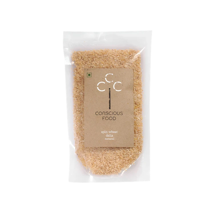 Conscious Food Split Wheat Daliya (Godhi Rave)
