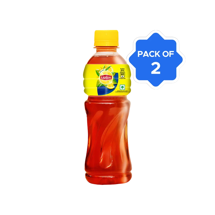 Lipton Lemon Iced Tea (350 ml) - Pack of 2