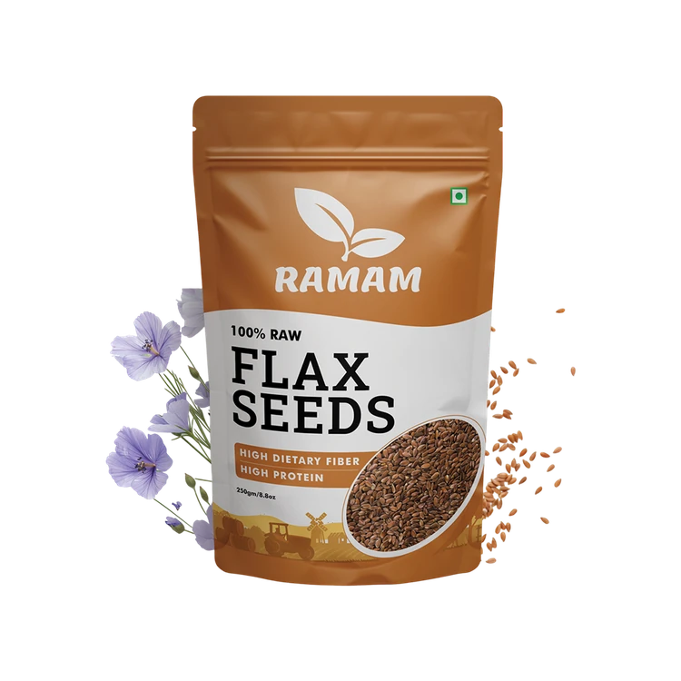 Ramam Group 100% Raw Flax Seeds (Agase Beeja)