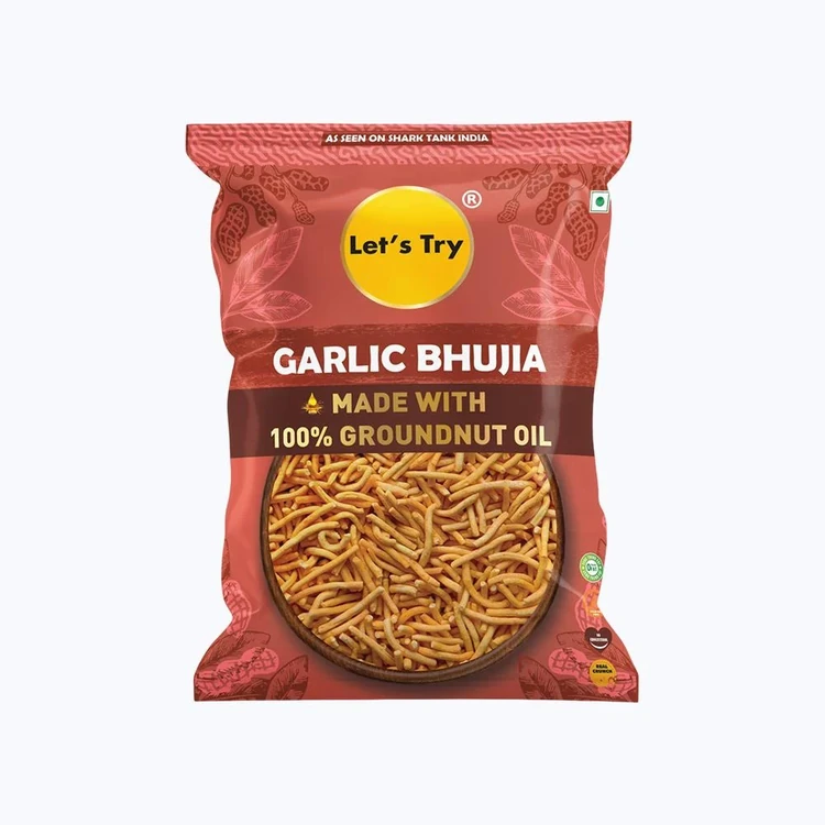 Let's Try Garlic Bhujia