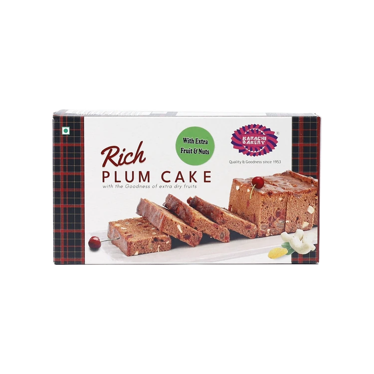 Karachi Bakery Rich Plum Slice Cake