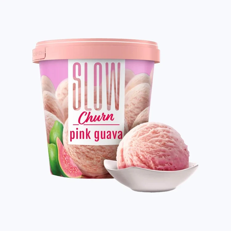 Slow Churn Pink Guava Ice Cream Tub