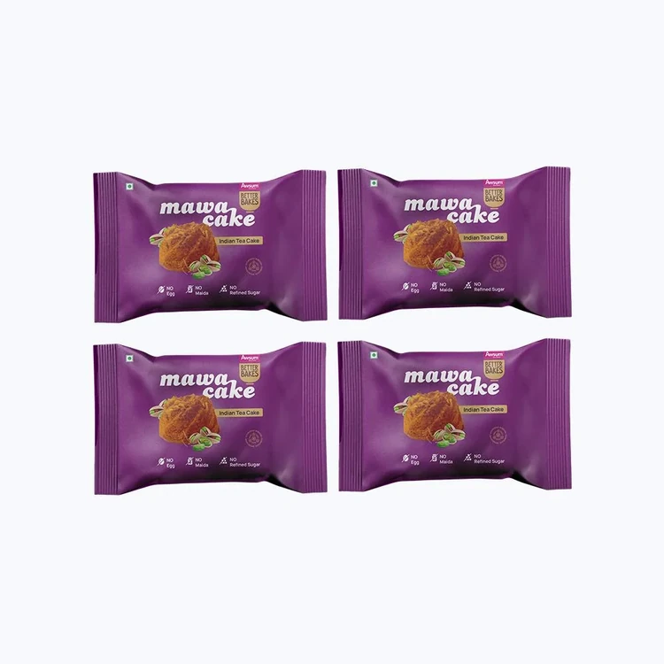 Awsum Better Bake Mawa Teacake - Pack of 4