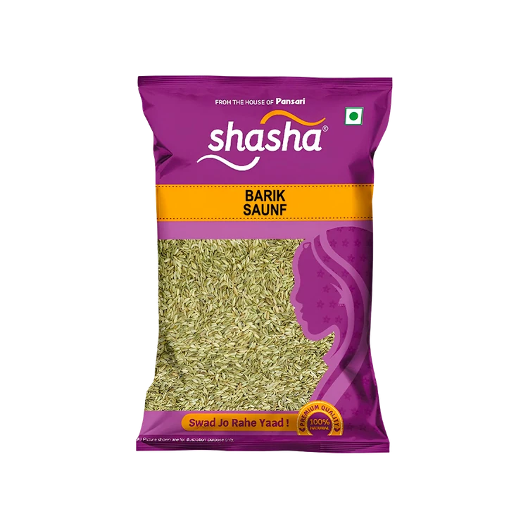 Shasha Bareek Saunf Seeds (From the House of Pansari) (Sompu)