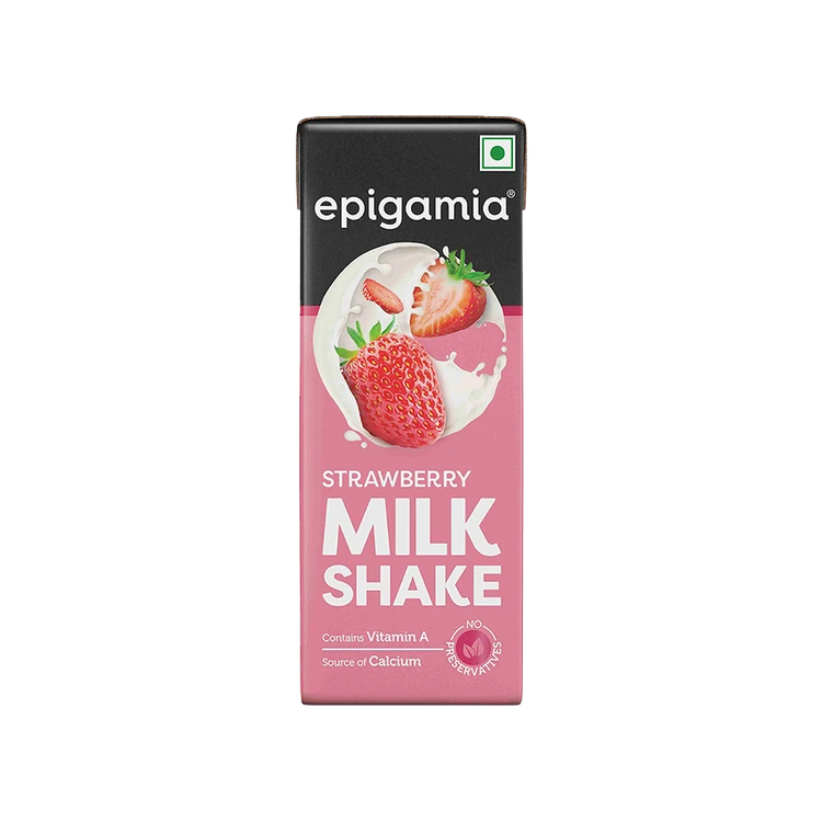 Epigamia Origins Strawberry Milkshake