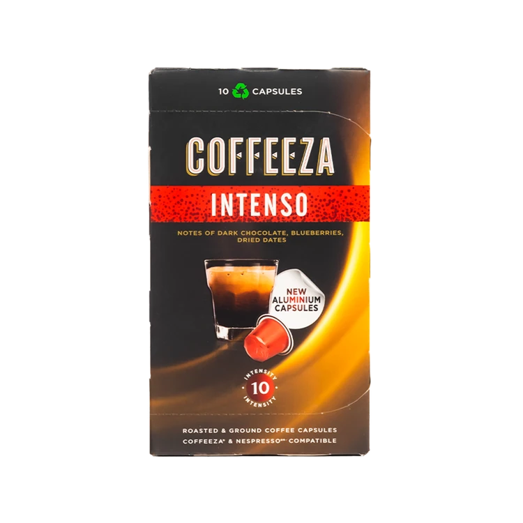 Coffeeza Intenso Aluminium Coffee Capsules