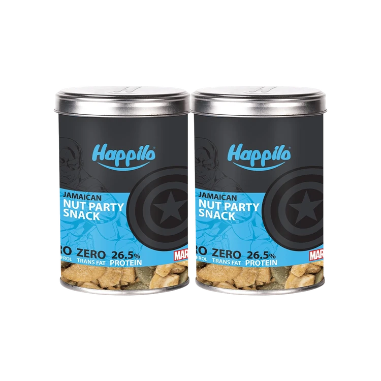 Happilo Jamaican Nut Party Mix Nuts - Pack of 2