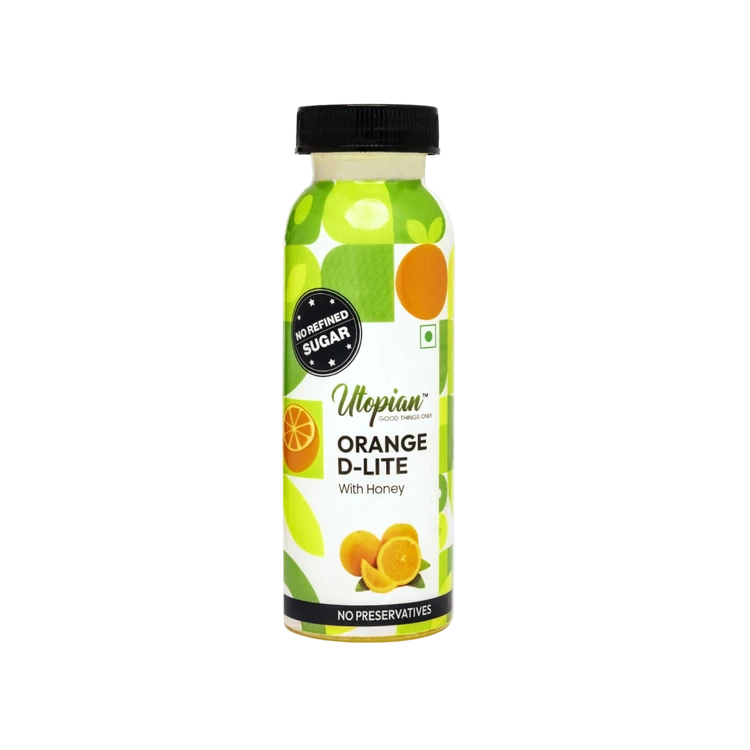 Utopian Orange D-Lite Juice With Honey