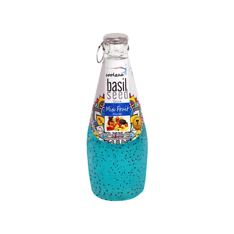Coolzaa Mix Fruit Basil Seed Juice