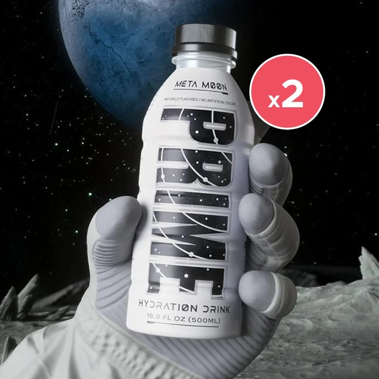 Prime Meta Moon Hydration Energy Drink - Pack of 2