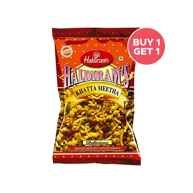 Haldiram's Khatta Meetha / Mixture Namkeen - Buy 1 Get 1 Free
