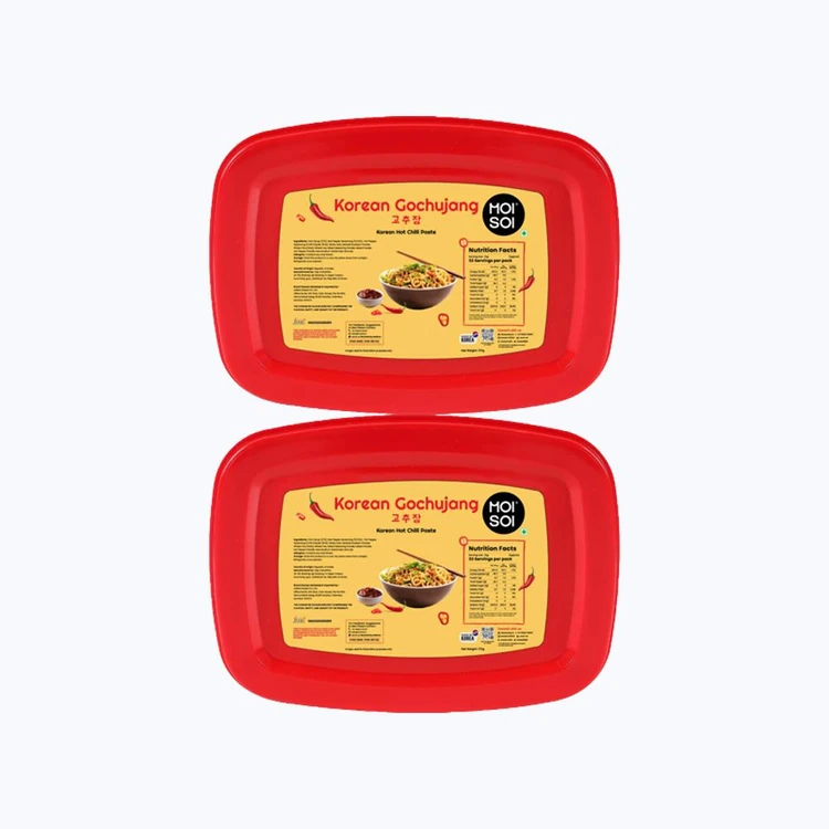Moi Soi Korean Gochujang Hot Chilli Paste - No Fat - Pack of 2