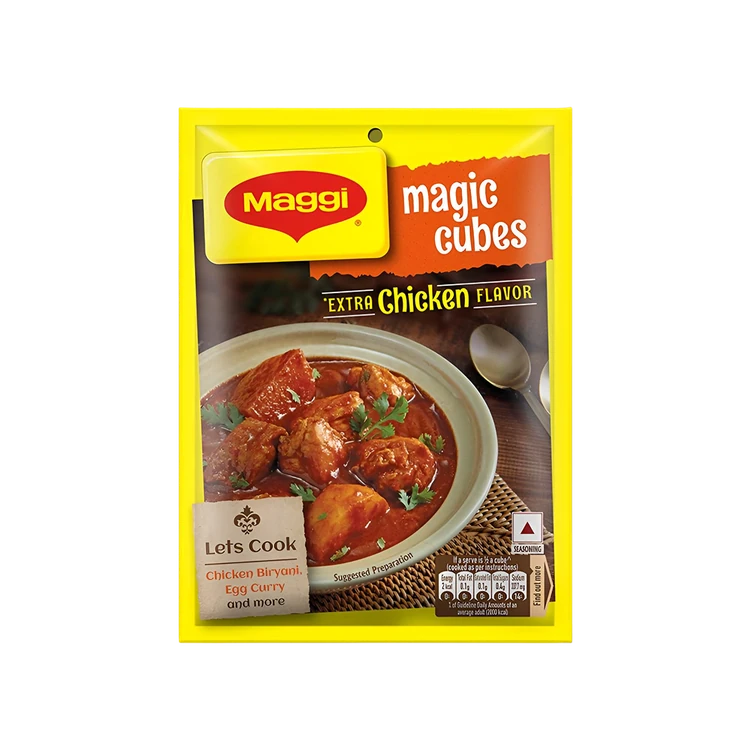 Maggi Magic Cubes - Chicken Flavor (10 Cubes) (Koli Masala)