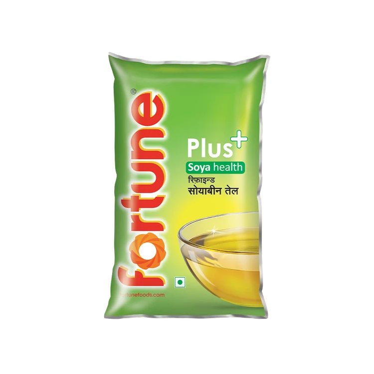 Fortune Plus Soya Health Refined Soyabean Oil (Soyabean Enne)