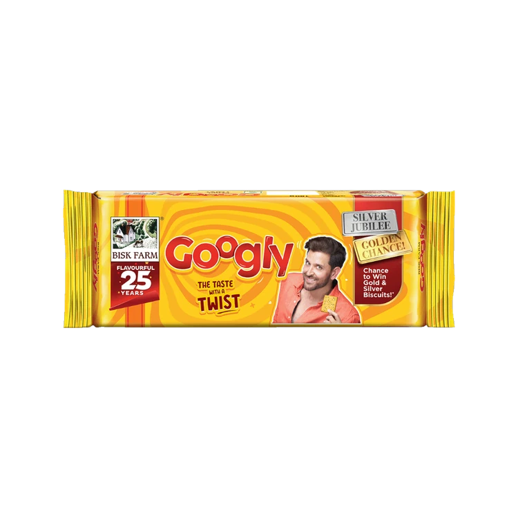 Bisk Farm Googly Sweet & Salty Biscuits