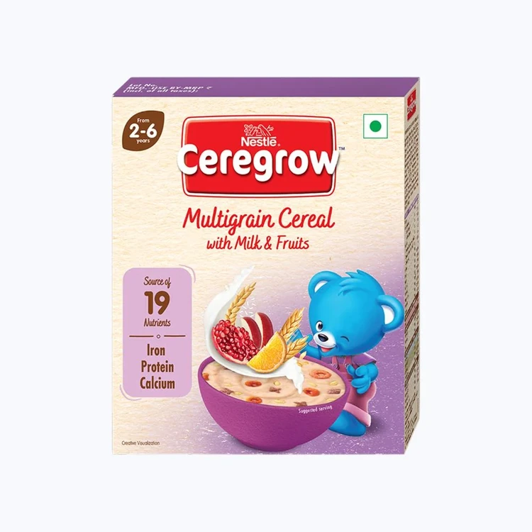 Nestle Ceregrow Multigrain Milk & Fruits Cereal