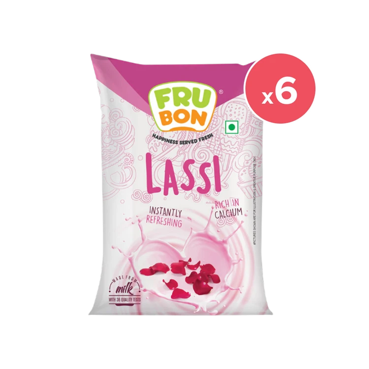 FruBon Rose Lassi - Pack of 6