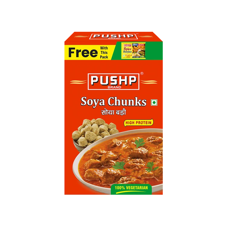 Pushp Soya Chunks Bold