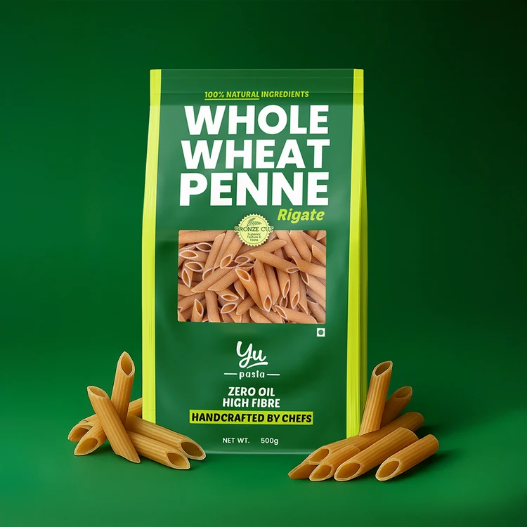 Yu 100% Whole Wheat Penne Pasta