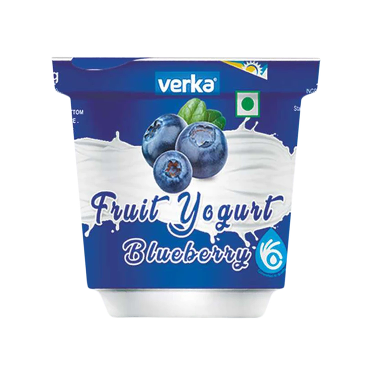 Verka Blueberry Flavoured Yogurt