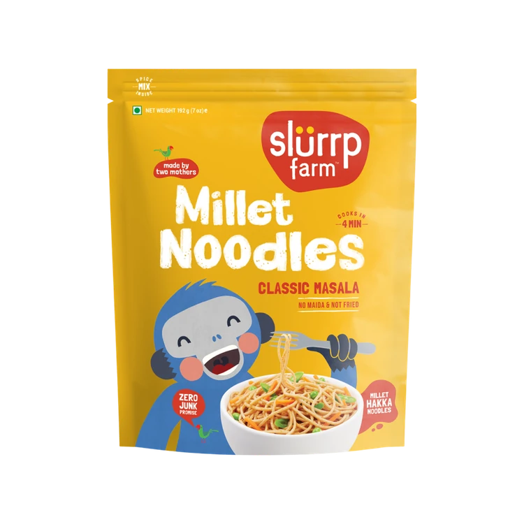 Slurrp Farm Classic Masala Foxtail Millet Noodles