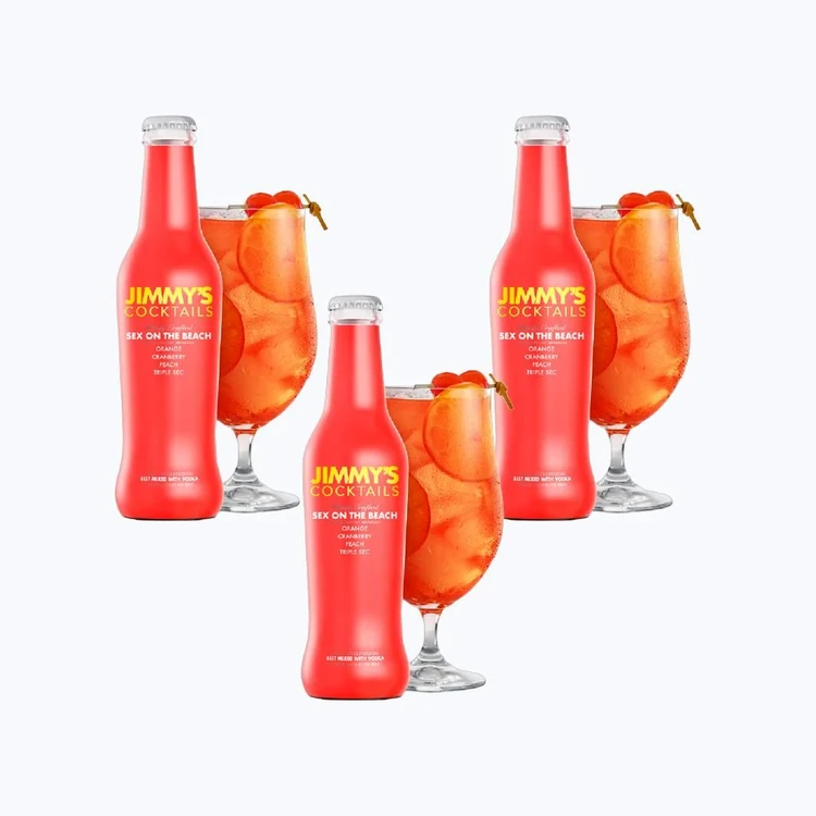 Jimmy's Sex on The Beach Cocktail Mix - Pack of 3