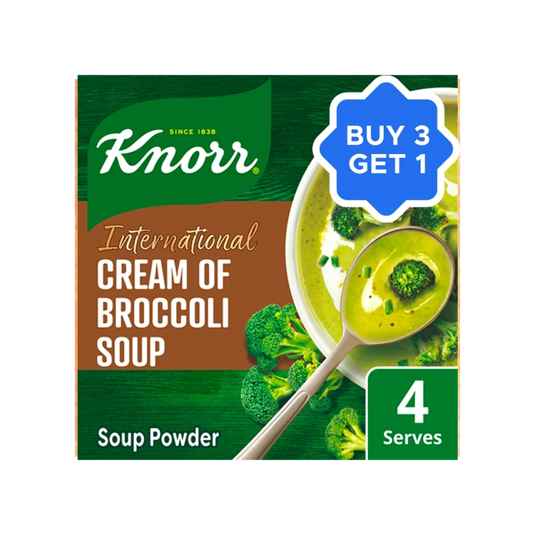 Knorr International Cream Of Broccoli Soup - Buy 3 Get 1 Free