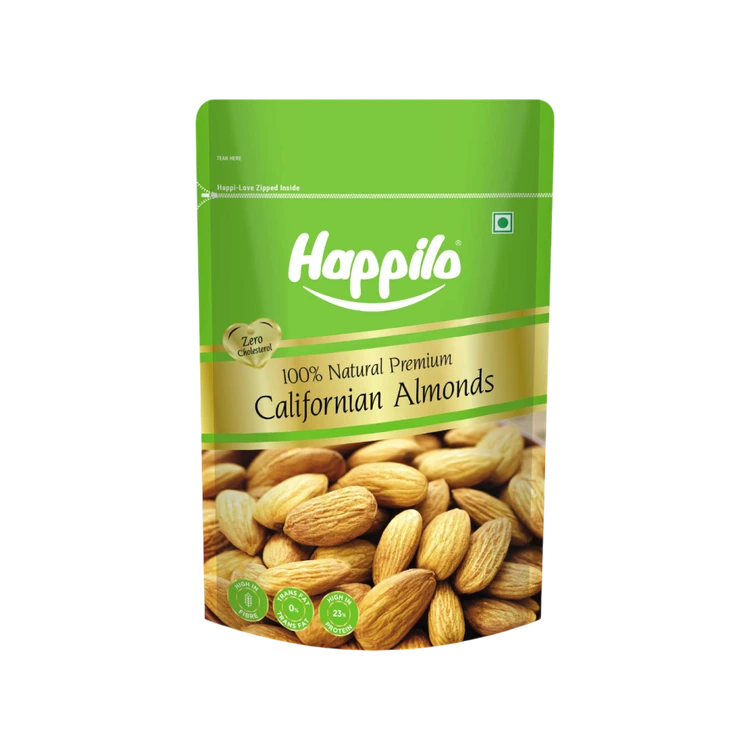 Happilo Premium Natural Californian Almonds (Badami)