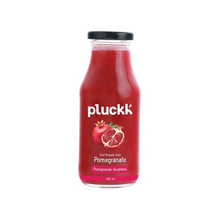 Pluckk Pomegranate Cold Pressed Juice by Pluckk (Dalinbe Hannu Rasa)