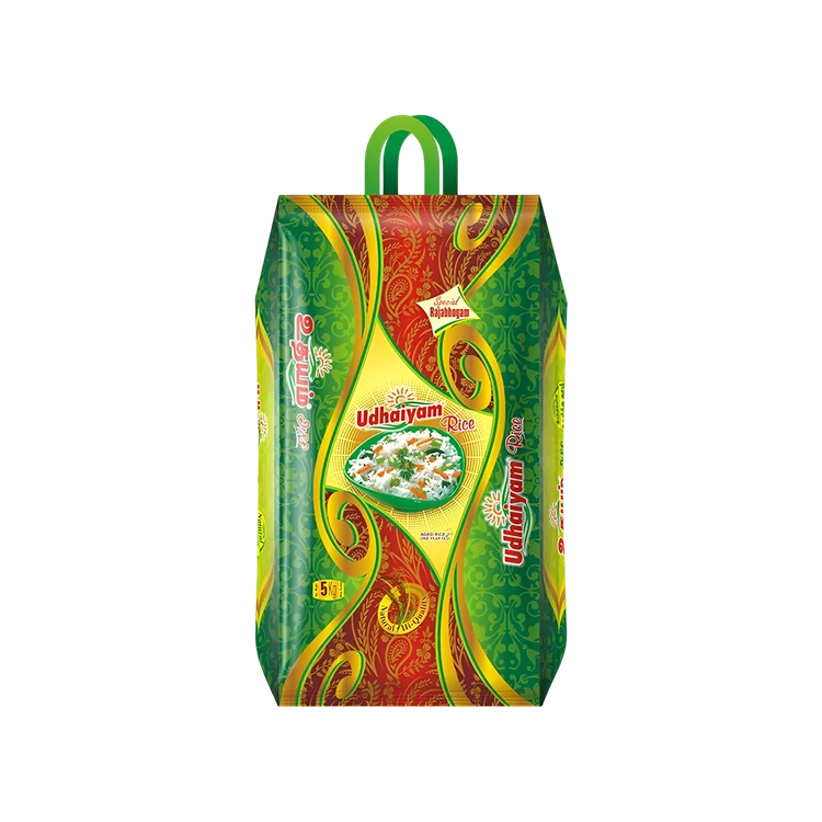 Udhaiyam Boiled Ponni Rice (Medium Grain) (Ponni Akki)