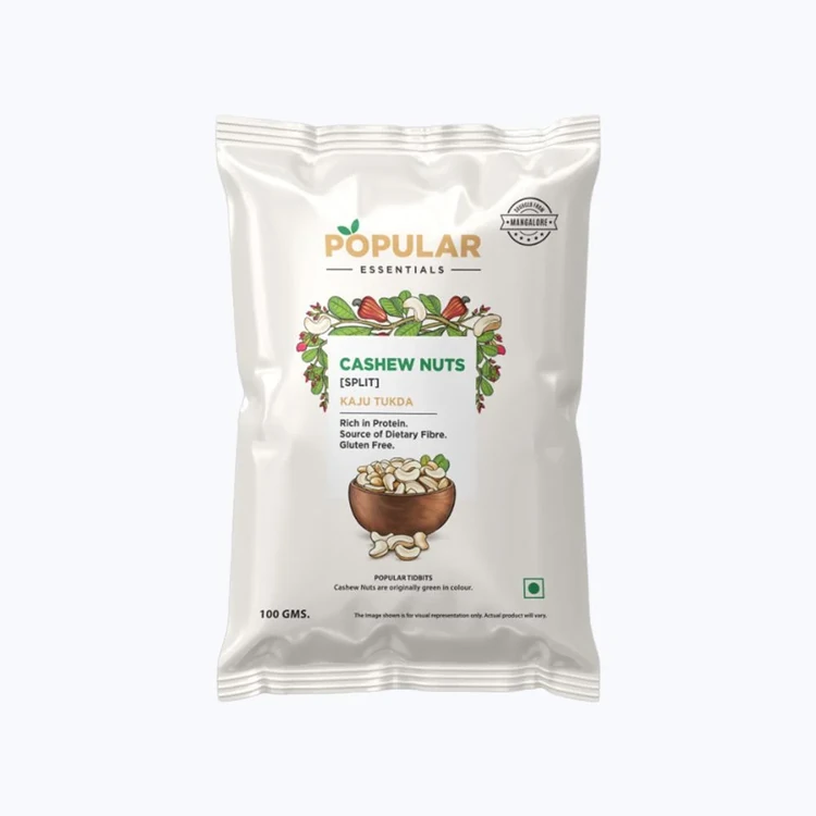 Popular Essentials Premium Cashew Split (Godambi)