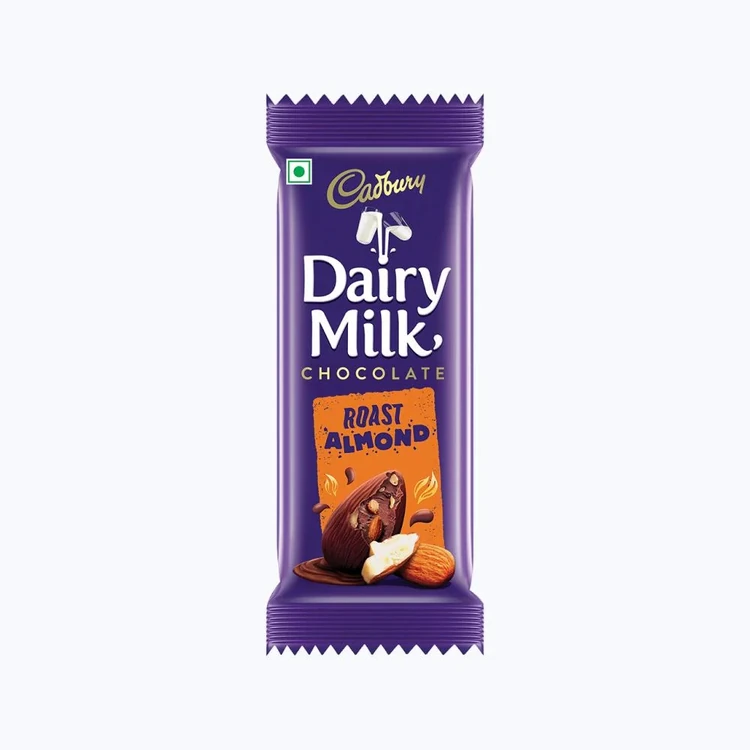 Cadbury Dairy Milk Roast Almond Milk Chocolate Bar