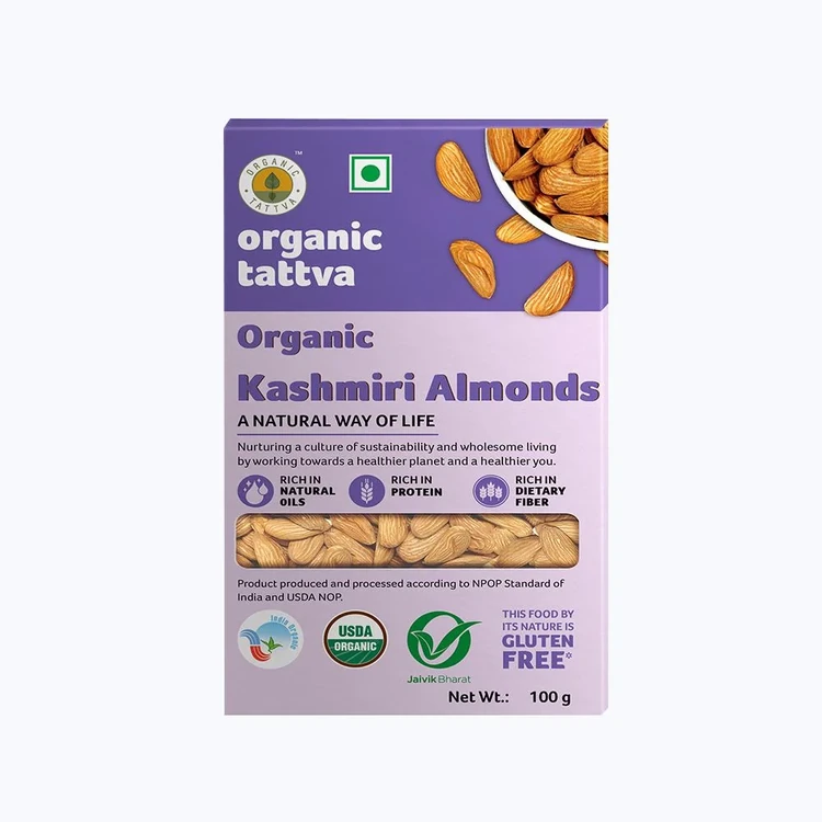 Organic Tattva Kashmiri Organic Almonds