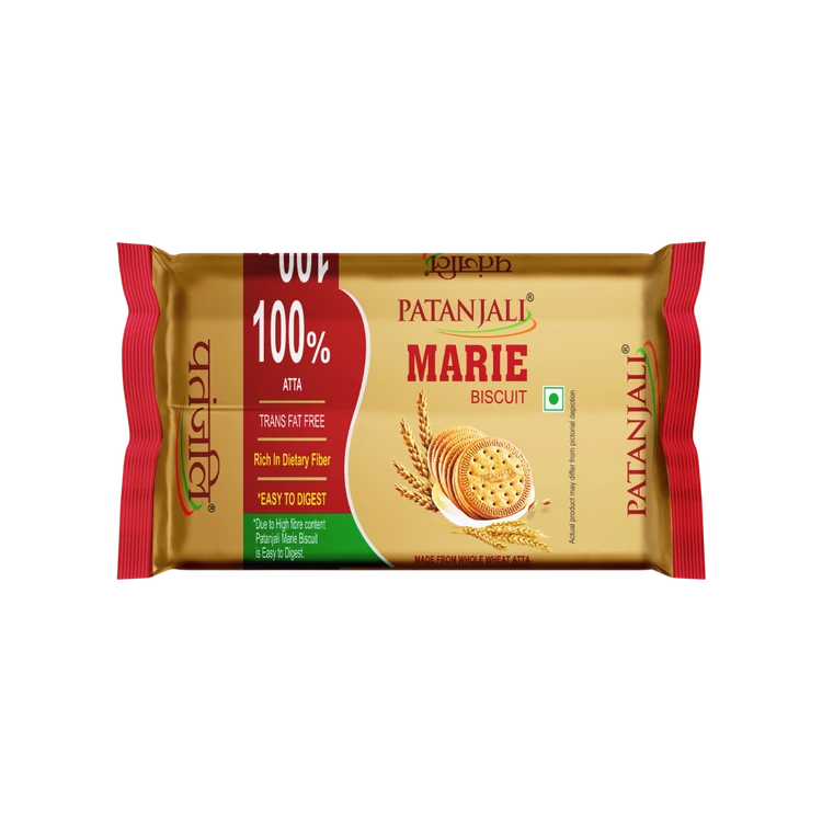 Patanjali Digestive Whole Wheat Marie Biscuits