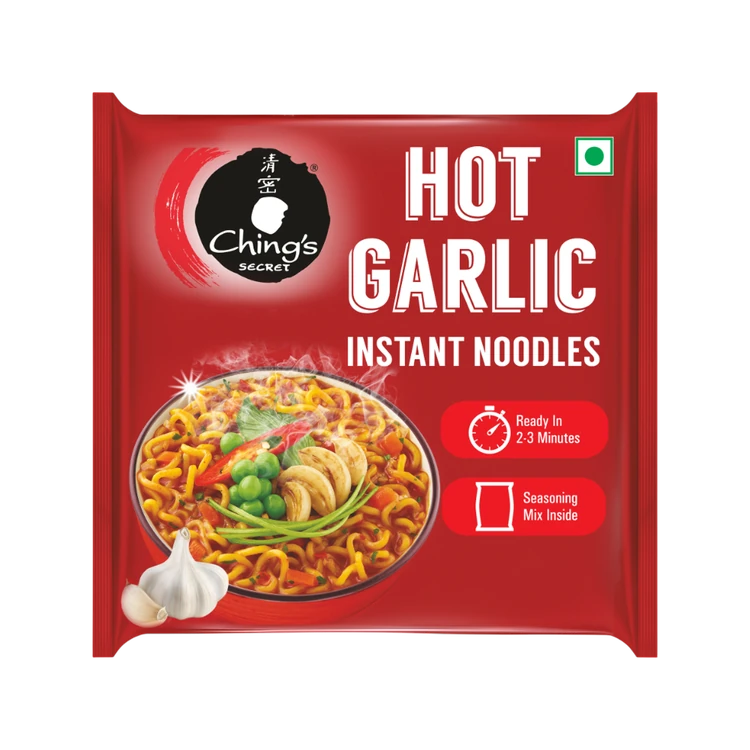 Ching's Secret Hot Garlic Flavoured Instant Noodles