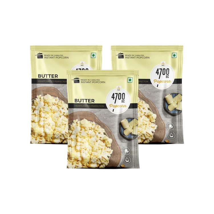4700BC Instant Butter Popcorn Jumbo Size - Pack of 3