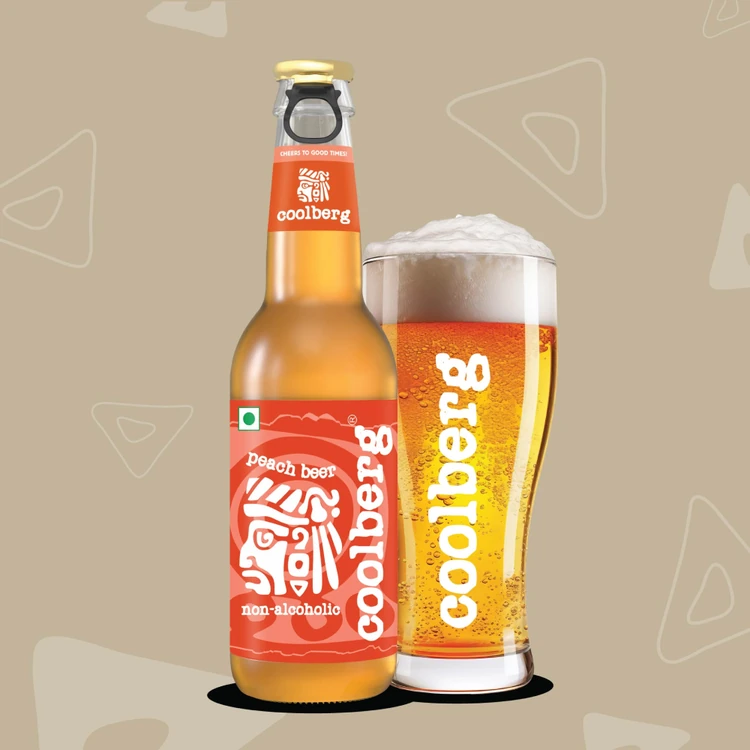 Coolberg Peach Non-Alcoholic Beer