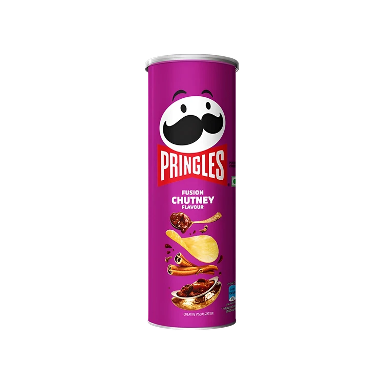 Pringles Fusion Chutney Flavour Potato Chips